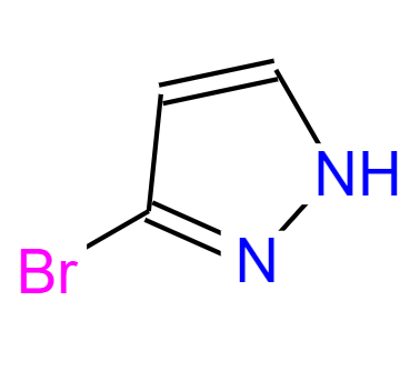 CAS： 14521-80-3，中文名称： 3-溴吡唑 英文名称：3-bromo-2H-pyrazole 