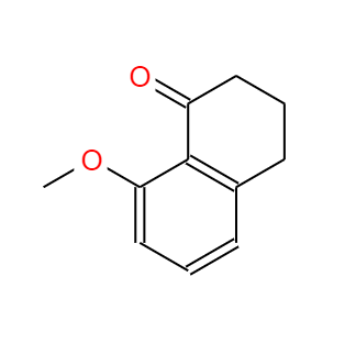 CAS： 13185-18-7，中文名称： 8-甲氧基-Α-四氢萘酮 英文名称：3,4-Dihydro-8-methoxynaphthalen-1(2H)-one 