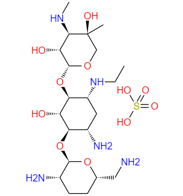CAS： 362045-44-1，中文名称： 硫酸依替米星 英文名称：Etimicin Sulphate 