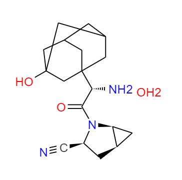 CAS： 945667-22-1，中文名称： 沙格列汀一水物 英文名称：Saxagliptin hydrate 