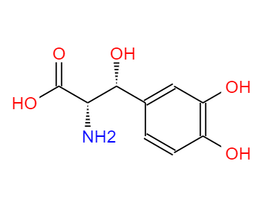  CAS： 23651-95-8，中文名称： 屈昔多巴 英文名称：Droxidopa