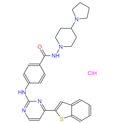 CAS： 1186195-62-9，中文名称： IKK 16盐酸盐 英文名称：IKK-16 HCl 