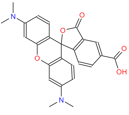 CAS： 150322-05-7，中文名称： 5-羧基四甲基罗丹明(闭环) 英文名称：5-Carboxytetramethylrhodamine