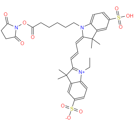 CAS: 146368-16-3,中文名称: CY3-NHS酯 英文名称:CY3-SE