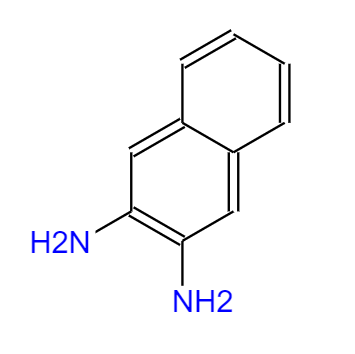 CAS： 771-97-1，中文名称： 2,3-二氨基萘 英文名称：2,3-Diaminonaphthalene 
