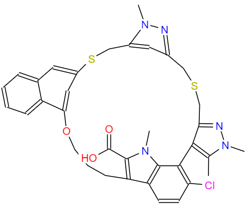  CAS： 2143061-81-6，英文名称：AZD5991