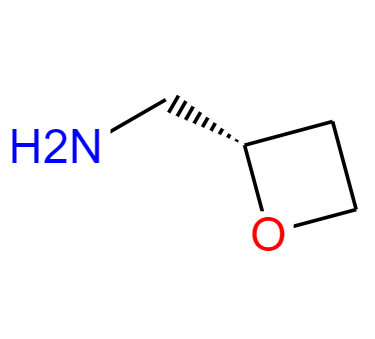CAS： 2091328-57-1，中文名称： (S)-氧杂环丁烷-2-甲胺 英文名称：(S)-oxetan-2-ylmethanamine 