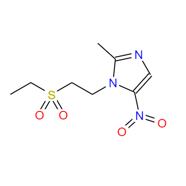 CAS： 19387-91-8，中文名称： 替硝唑 英文名称：tinidazole 