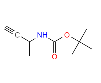 CAS： 154181-98-3，中文名称： 叔丁基丁-3-yn-2-基氨基甲酸酯 英文名称：tert-Butylbut-3-yn-2-ylcarbamate 