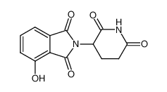 CAS： 5054-59-1，中文名称： 2-(2,6-二氧代 - 哌啶-3-基)-4-羟基 - 异吲哚-1,3-二酮 英文名称：4-Hydroxy ThalidoMide 