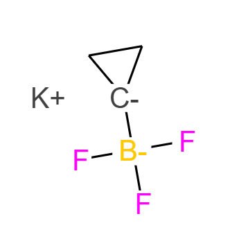 CAS： 1065010-87-8，中文名称： 环丙烷基三氟硼酸钾 英文名称：PotassiuM cyclopropyltrifluoroborate 