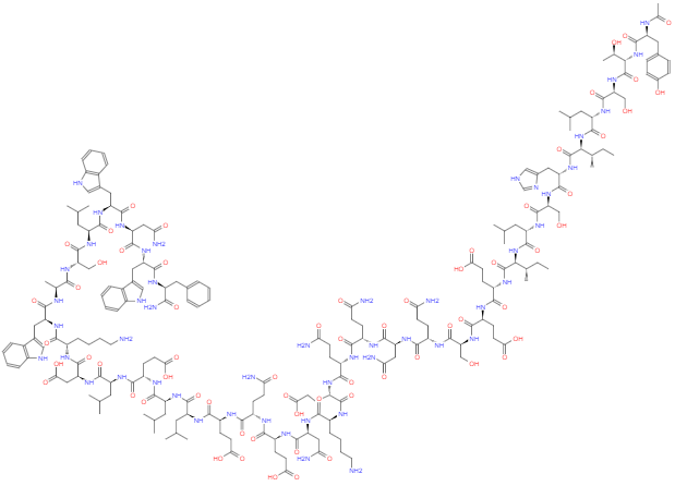 CAS： 159519-65-0，中文名称： 恩夫韦地;醋酸恩夫韦地 英文名称：Enfuvirtide; Enfuvirtide acetate 