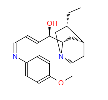 CAS： 522-66-7，中文名称： 氢化奎宁 英文名称：HYDROQUININE 