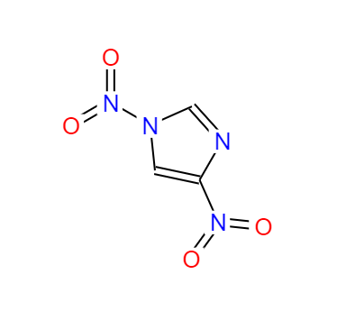 CAS： 19182-81-1，中文名称： 1,4-二硝基-1H-咪唑 英文名称：1,4-Dinitro-1H-imidazole 