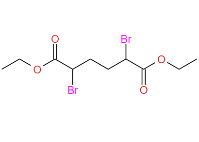 CAS： 869-10-3，中文名称： 2,5-二溴己二酸二乙酯 英文名称：diethyl 2,5-dibromohexanedioate 