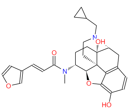 CAS： 152657-84-6，中文名称： 纳呋拉啡 英文名称：NALFURAFINE 