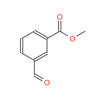 CAS： 52178-50-4，中文名称： 3-甲酰苯甲酸甲酯 英文名称：Methyl 3-formylbenzoate 