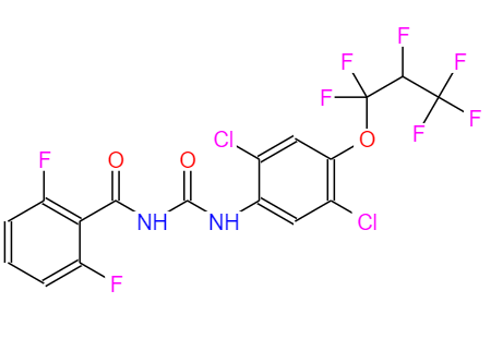 CAS： 103055-07-8，中文名称： 虱螨脲 英文名称： Lufenuron 