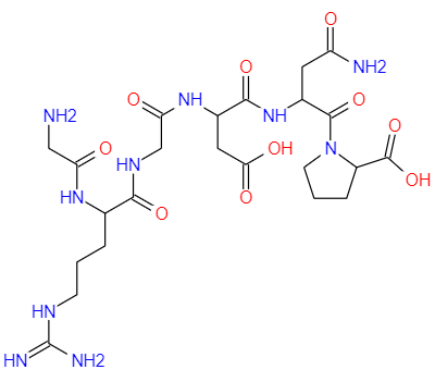 CAS： 114681-65-1，中文名称： RGD肽 英文名称：GRGDNP 