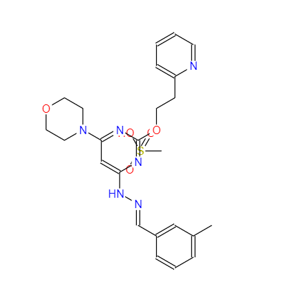  CAS： 870087-36-8，中文名称： 阿吡莫德甲磺酸盐 英文名称：Apilimodmesylate