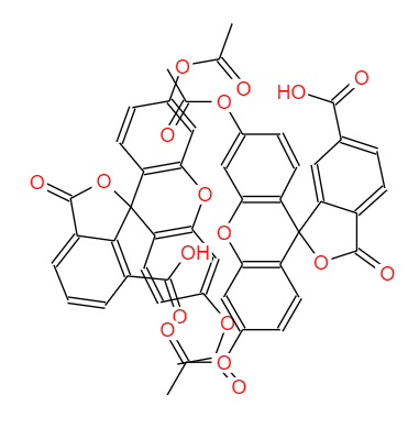 CAS： 124387-19-5，中文名称： 5(6)-羧基荧光素二乙酸酯 英文名称：5(6)-Carboxyfluoresceindiacetate 