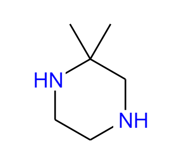  CAS： 84477-72-5，中文名称： 2,2-二甲基哌嗪 英文名称：2,2-Dimethyl-Piperazine