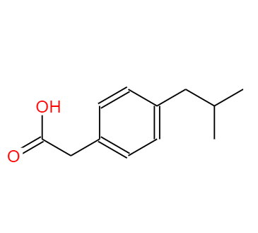CAS： 1553-60-2，中文名称： 异丁芬酸 英文名称：4-Isobutylphenylacetic acid 