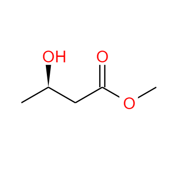 CAS： 3976-69-0，中文名称： (R)-3-羟基丁酸甲酯 英文名称：(R)-Methyl3-hydroxybutanoate 