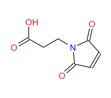 CAS： 7423-55-4，中文名称： 3-马来酰亚胺基丙酸 英文名称：3-Maleimidopropionic acid 