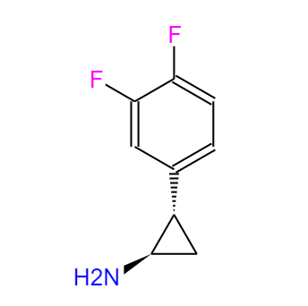CAS： 1006614-49-8，英文名称：(1R trans)-2-(3,4-difluorophenyl)cyclopropane amine