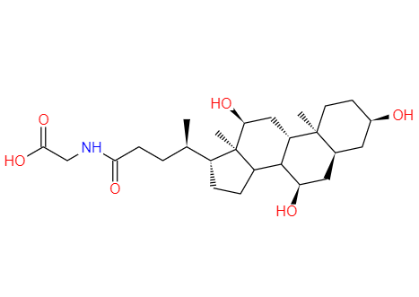 CAS： 475-31-0，中文名称： 甘氨胆酸 英文名称：Glycocholic acid 