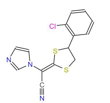 CAS： 101530-10-3，中文名称： 兰诺康唑 英文名称：Lanoconazole 