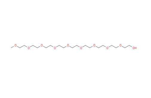 CAS： 6048-68-6，中文名称： 九甘醇单甲醚 英文名称：Nonaethylene glycol MonoMethyl ether 
