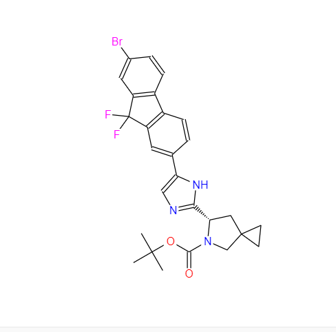 CAS： 1441670-89-8，中文名称： 雷迪帕维 中间体 英文名称：ledipasvir interMediate 