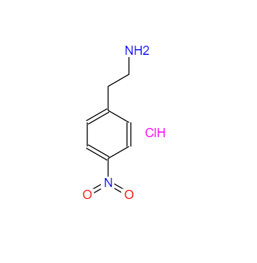CAS： 29968-78-3，中文名称： 4-硝基苯乙胺盐酸盐 英文名称：4-Nitrophcnethylamine 