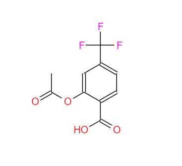 CAS： 322-79-2，中文名称： 三氟醋柳酸 英文名称：Triflusal 
