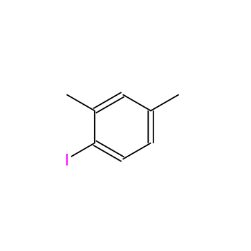 CAS： 4214-28-2，中文名称： 1-碘-2,4-二甲基苯 英文名称：1-Iodo-2,4-dimethylbenzene 