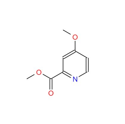 CAS： 29681-43-4，中文名称： 4-甲氧基-2-吡啶甲酸甲酯 英文名称：methyl 4-methoxypicolinate 