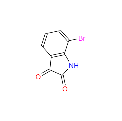 CAS： 20780-74-9，中文名称： 7-溴靛红 英文名称：7-Bromoisatin 