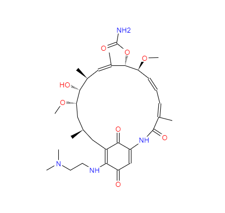 CAS： 467214-20-6，中文名称： 阿螺旋霉素 英文名称：Alvespimycin 