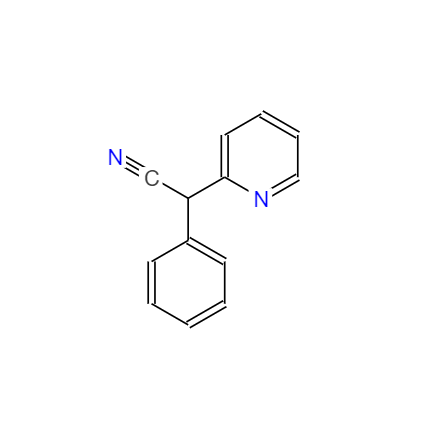  CAS： 5005-36-7，中文名称： α-吡啶苯乙腈 英文名称：2-Phenyl-2-(pyridin-2-yl)acetonitrile