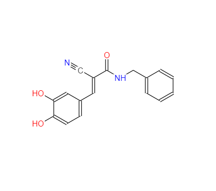 CAS： 133550-30-8，中文名称： 酪氨酸磷酸化抑制剂AG 490 英文名称：AG-490 