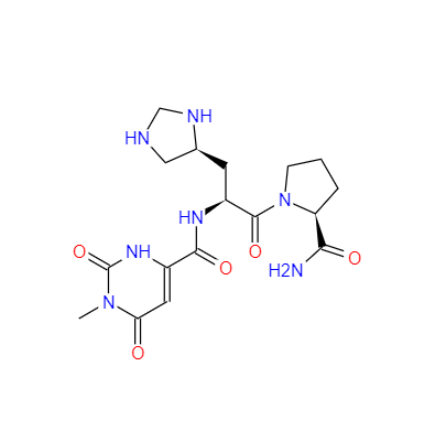 CAS： 103300-74-9，中文名称： 他替瑞林 英文名称：Taltirelin 