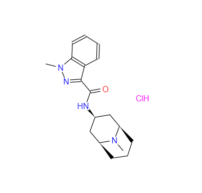CAS： 107007-99-8，中文名称： 盐酸格拉司琼 英文名称：Granisetron Hydrochloride 