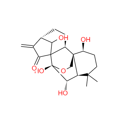 CAS： 28957-04-2，中文名称： 冬凌草甲素 英文名称：Oridonin 