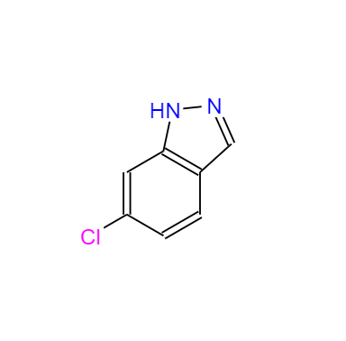  CAS： 698-25-9,中文名称： 6-氯-1H-吲唑 英文名称：6-CHLORO (1H)INDAZOLE