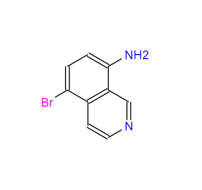 CAS： 90721-35-0,中文名称： 5-溴异喹啉-8-胺 英文名称：5-Bromoisoquinolin-8-amine 