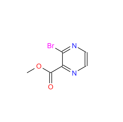 CAS： 51171-02-9，中文名称： 甲基-3-溴吡嗪-2-羧酸甲酯 英文名称：Methyl3-bromopyrazine-2-carboxylate 