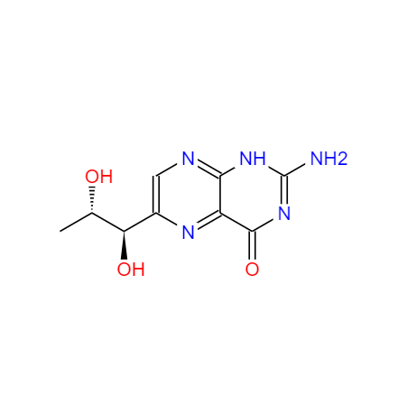 CAS： 22150-76-1，中文名称： L-生物蝶呤 英文名称：6-Biopterin;L-Biopterin 
