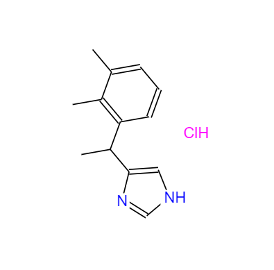 CAS： 86347-15-1，中文名称： 盐酸美托咪啶 英文名称：Medetomidine hydrochloride 